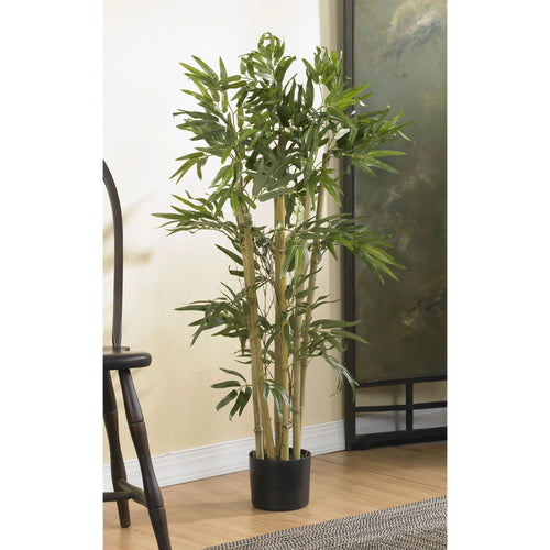 3' Multi Bambusa Bamboo Artificial Tree, Green
