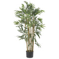 3' Multi Bambusa Bamboo Artificial Tree, Green
