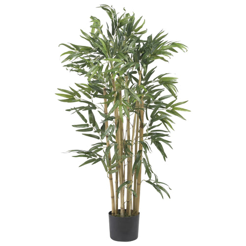 3' Multi Bambusa Bamboo Artificial Tree, Green