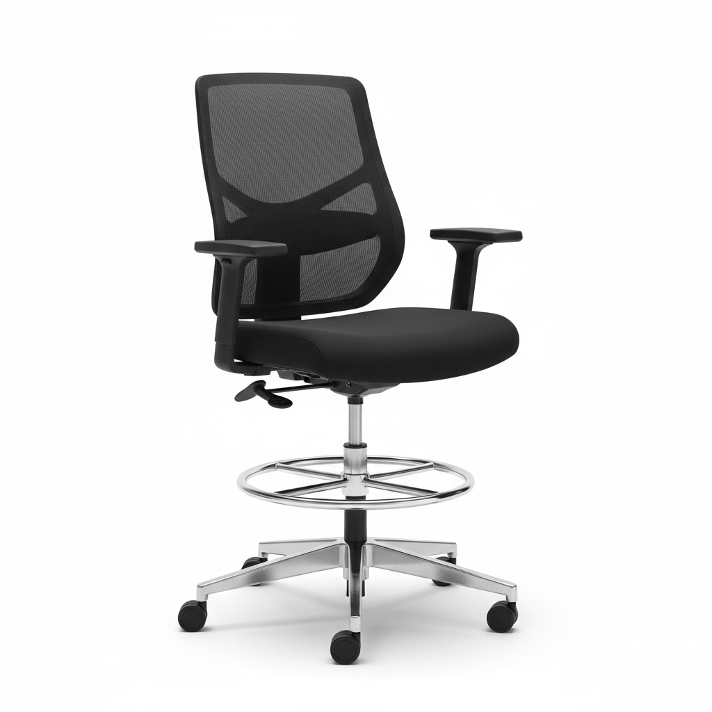 Standing Desk High Office Chair